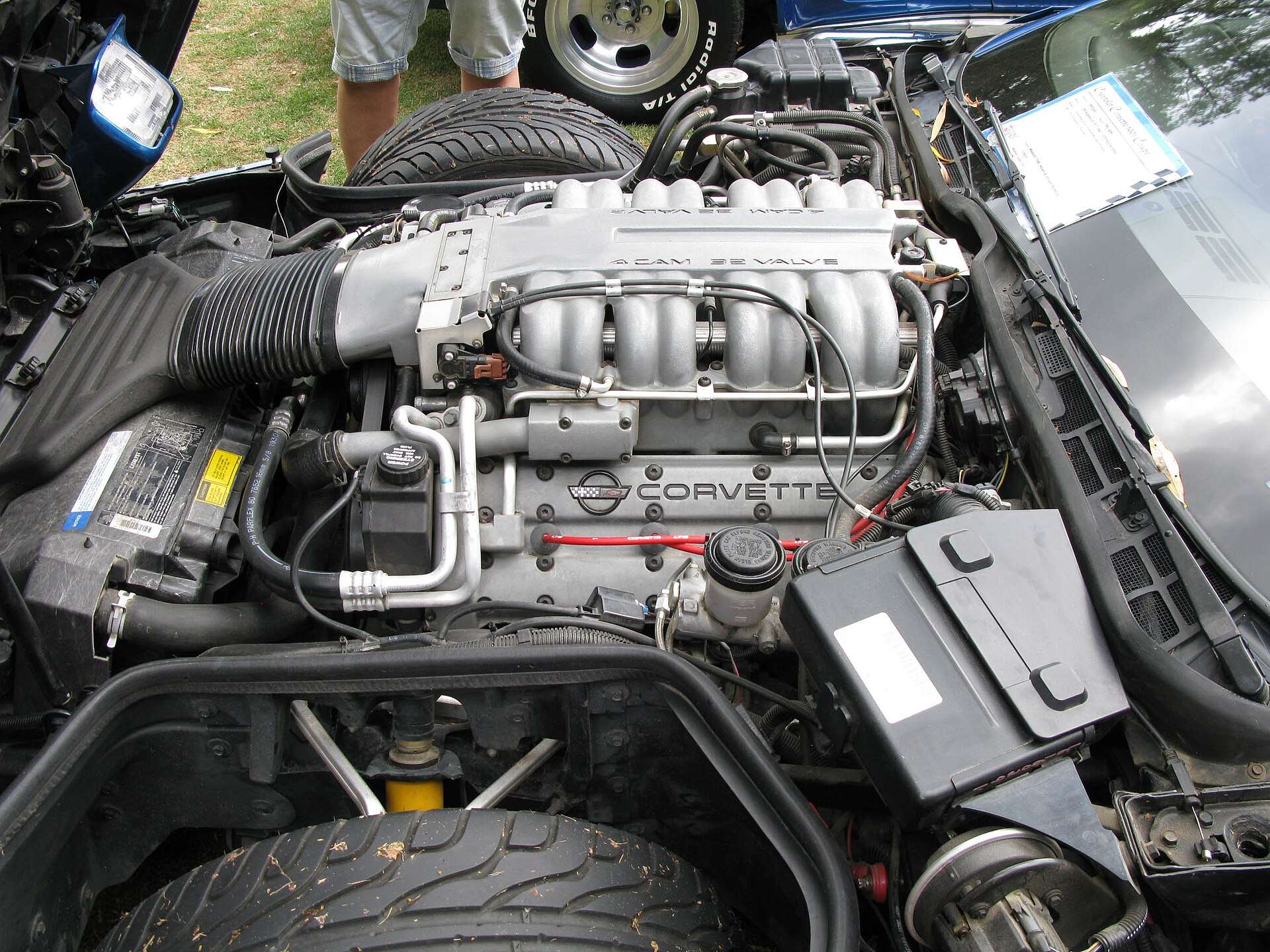 Chevrolet LT5 DOHC V8 engine in a C4 Corvette ZR-1