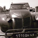 Early grey Citroën 2CV with corrugated bonnet, the model at the heart of the Eendenmuseum collection sale
