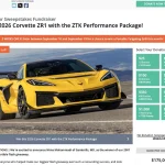 2026 Corvette ZR1 with ZTK Performance Package - Chip Miller Amyloidosis Foundation sweepstakes grand prize