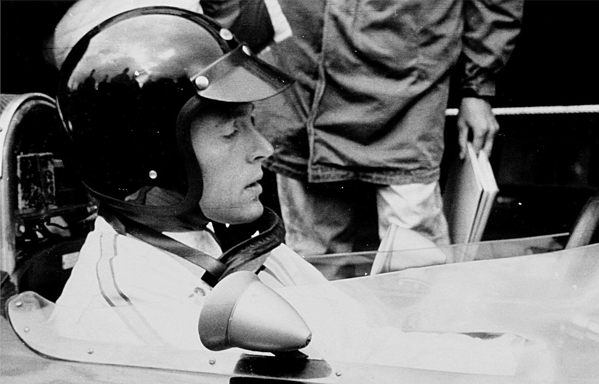 Dan Gurney photographed in 1965