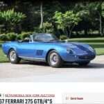 This NART Spider's Real Value Isn't Its Rarity. It's What Steve McQueen Did to It. 1967 Ferrari 275 GTB/4*S NART Spider, chassis 10453, formerly owned by Steve McQueen