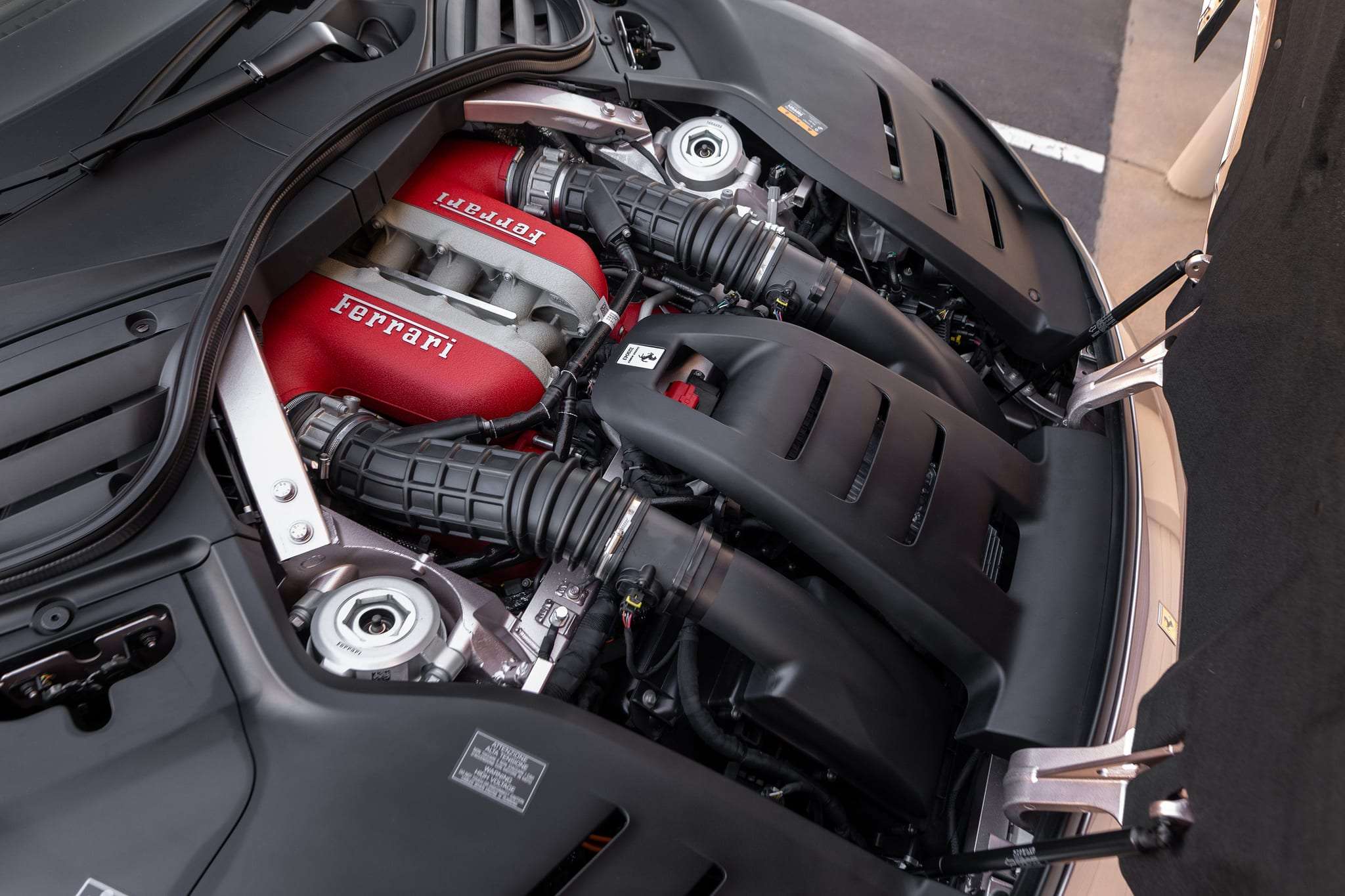 Ferrari Purosangue 6.5-liter F140 V12 engine