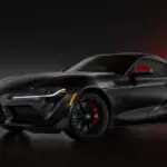 2026 Toyota GR Supra MkV Final Edition: Is It a Future Collector Car? 2026 Toyota GR Supra MkV Final Edition in matte black, front three-quarter studio shot