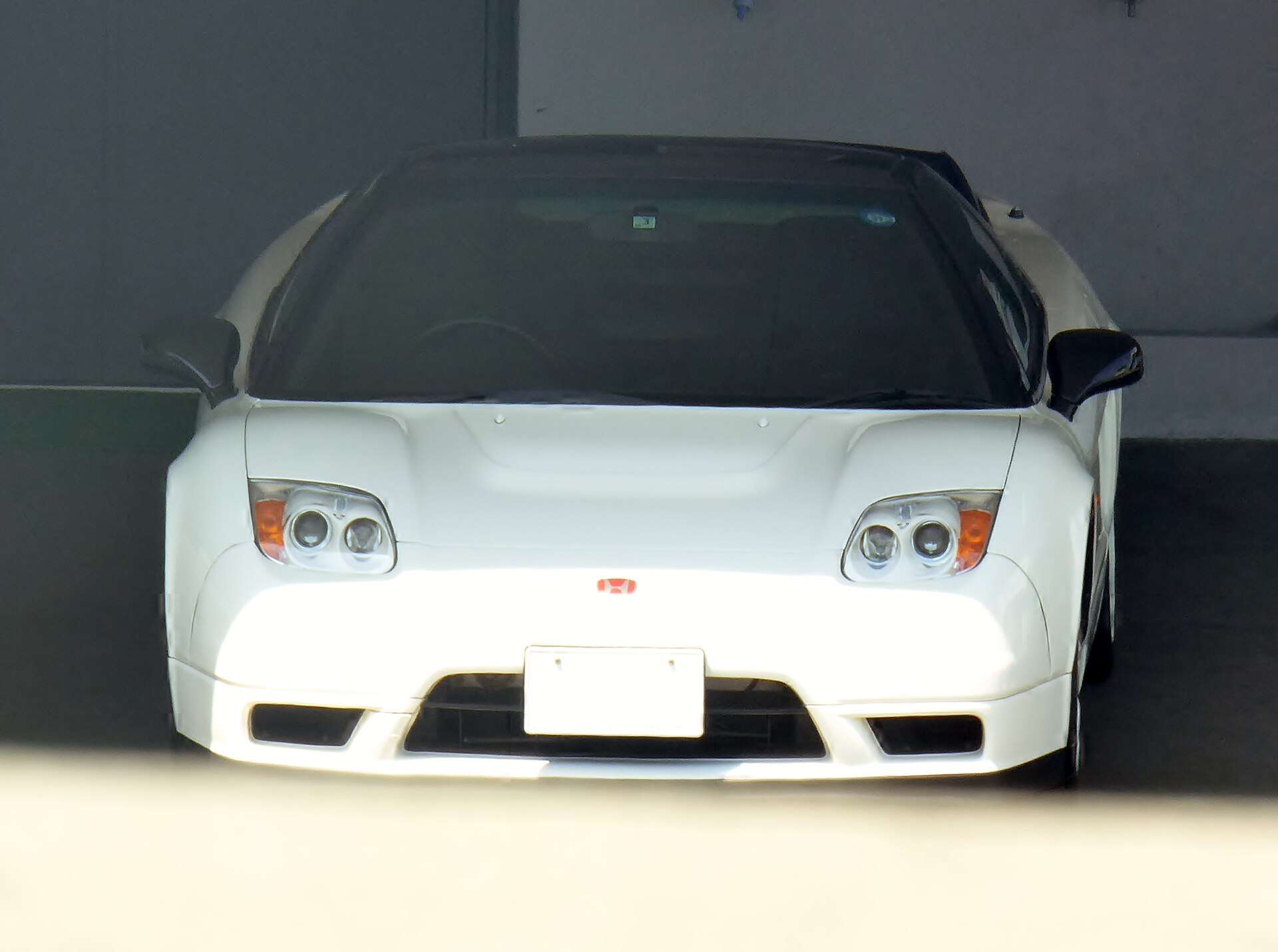 White second-generation Honda NSX-R (NA2)