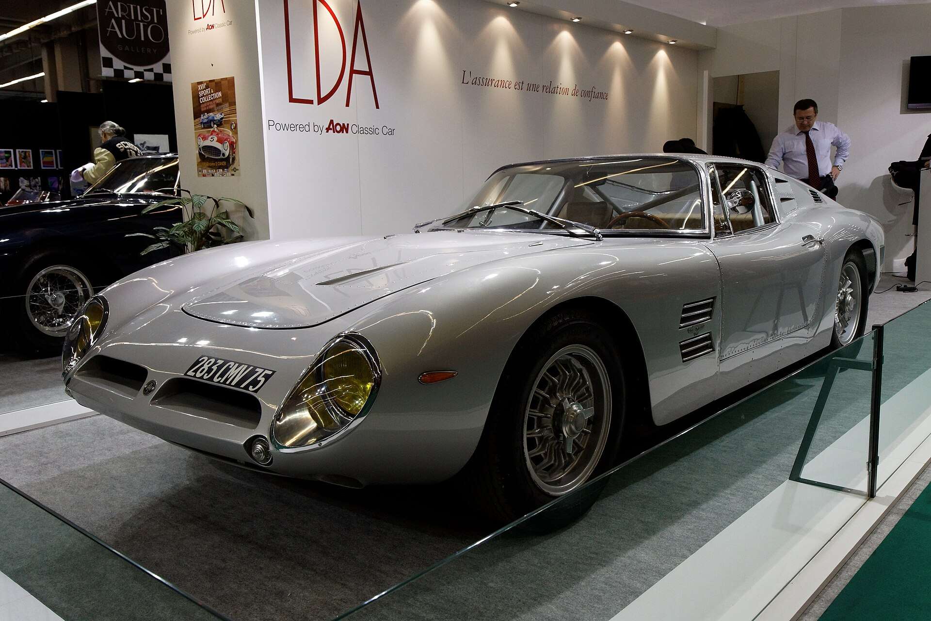 Iso A3C displayed at Rétromobile