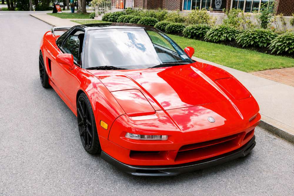 1991 Acura NSX engine bay detail