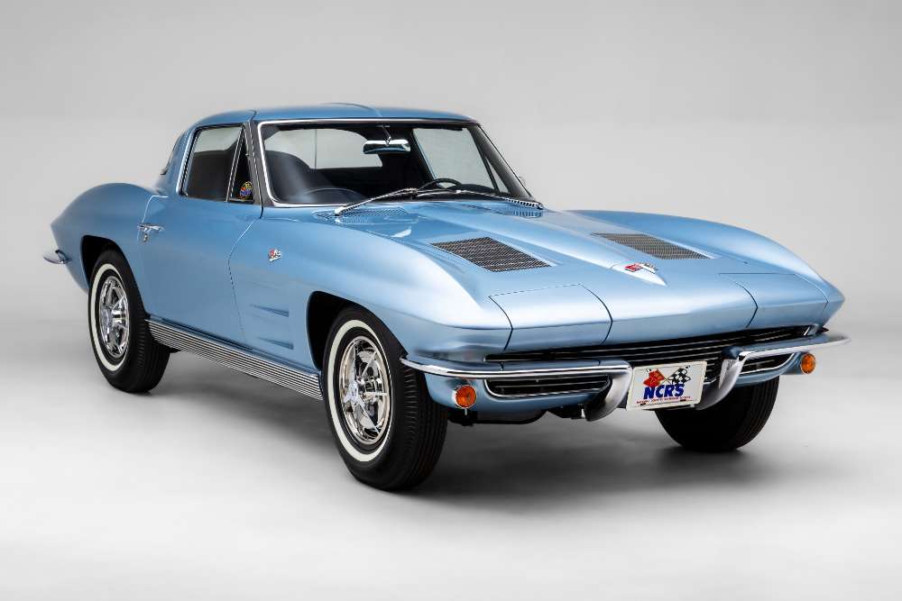 1963 Chevrolet Corvette Split-Window Coupe Crosses the Block at Saratoga Motorcar Auction - featured image