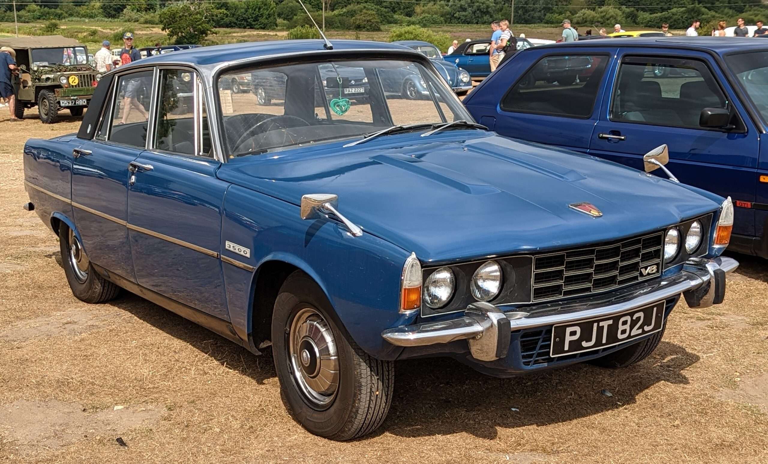 1971 Rover P6 3500 V8 saloon in blue