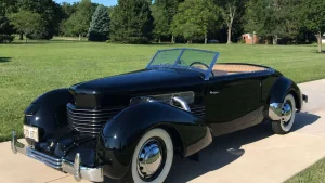 Restored 1937 Cord 812 Supercharged Phaeton For Sale at Aumann Auctions - featured image
