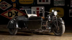 Aumann Auctions Offers 1941 Indian Four Sidecar Outfit Not Sold Since 1974 - featured image