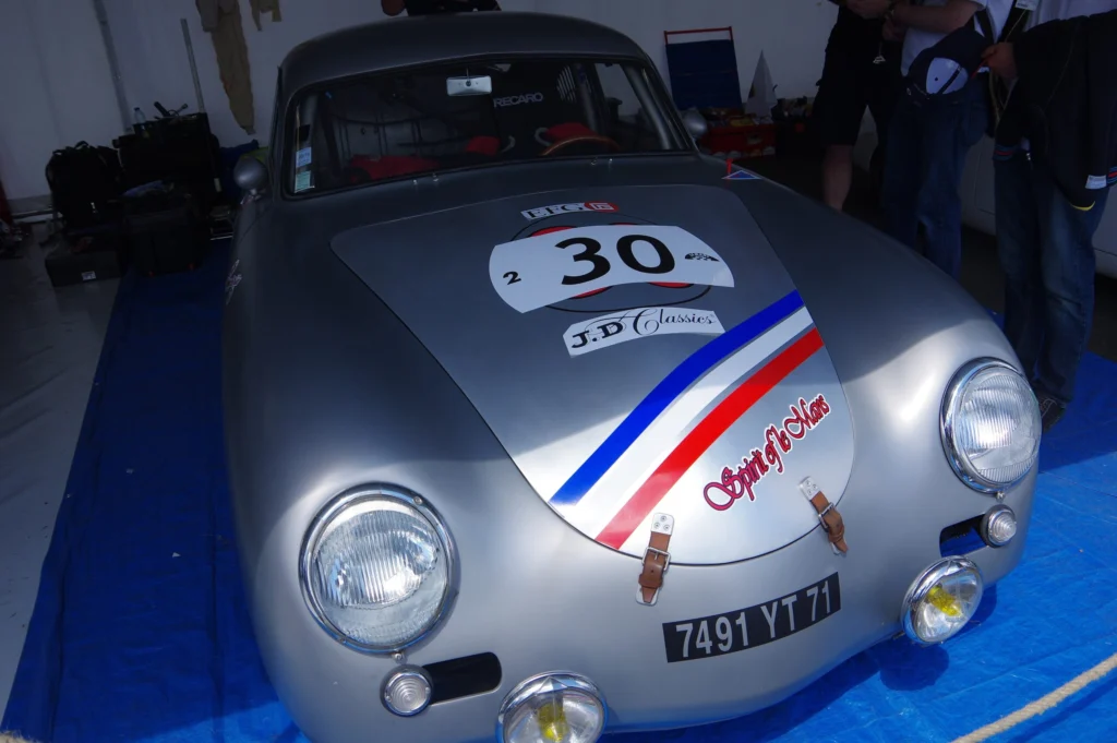 1954 Porsche 356 Pre-A Coupe photographed from the front three-quarter angle