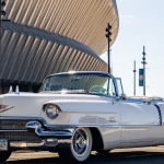 1956 Cadillac Eldorado Biarritz convertible in Alpine White