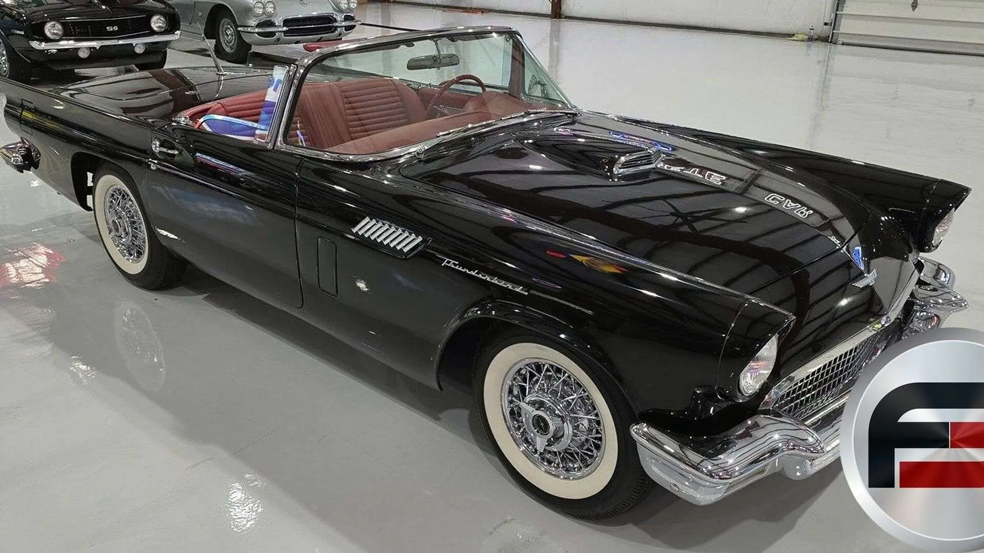 Raven Black 1957 Ford Thunderbird Heads to Freije & Freije Auctioneers - featured image