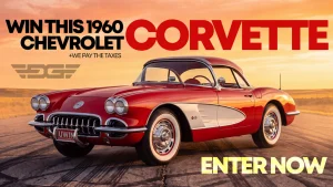 Win a Frame-Off Restored 1960 Corvette: Get 5X Bonus Tickets With MCC - featured image