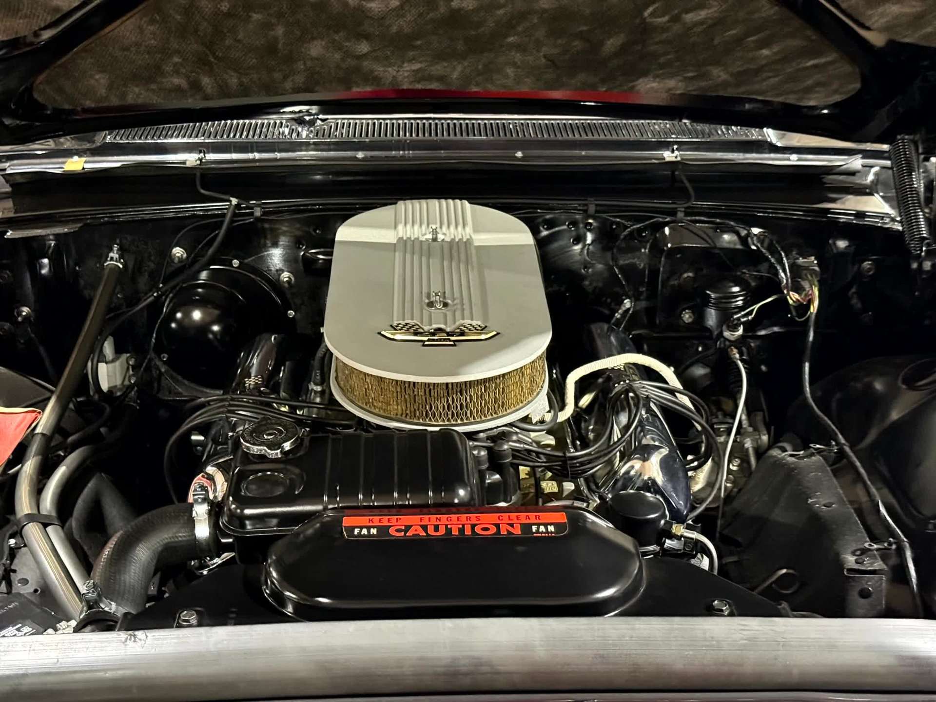 R-code 427 V8 with two four-barrel carburetors in a 1963 Ford Galaxie