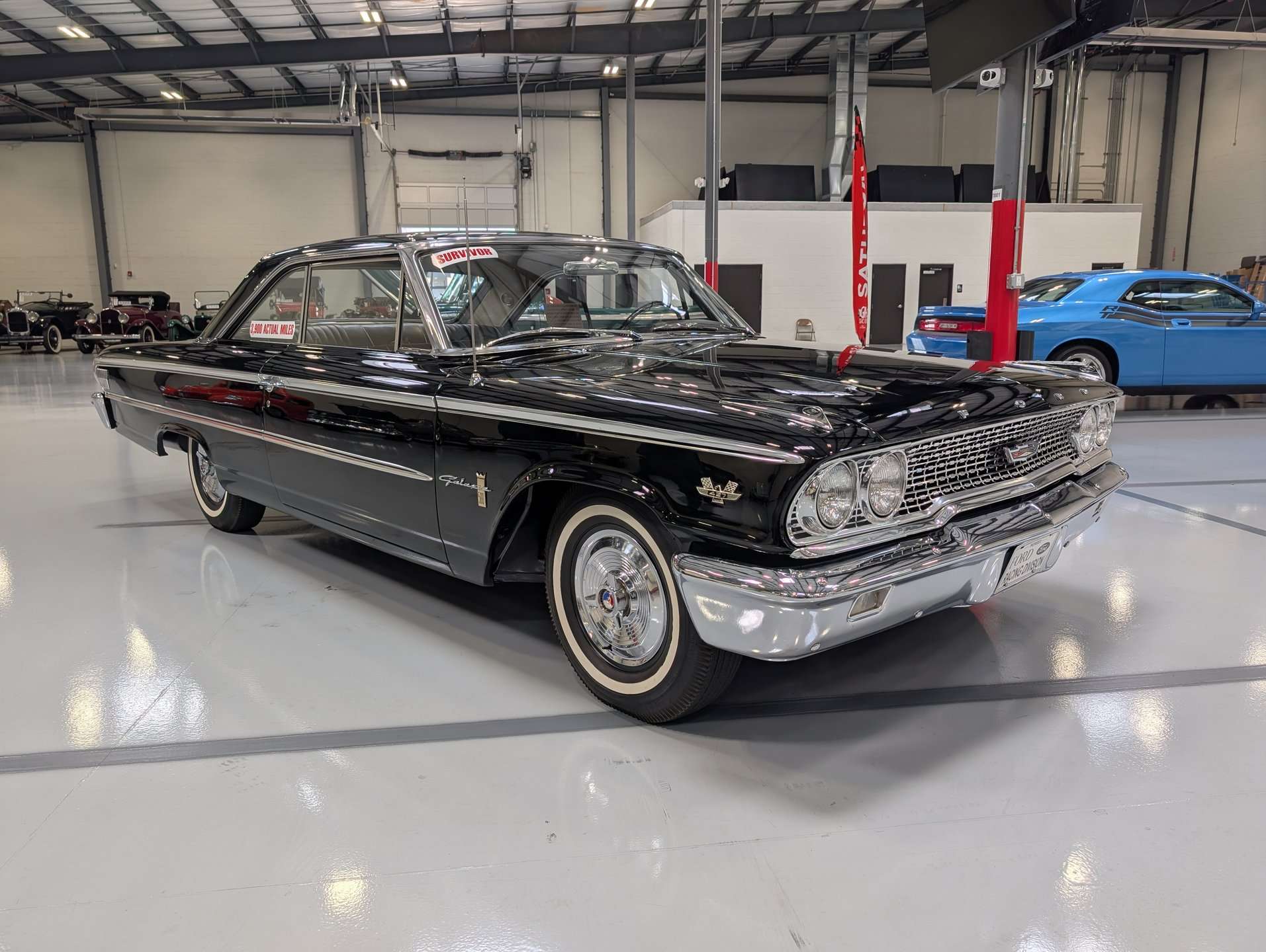 Front view of the 1963 Ford Galaxie R-code Lot ST0081 at GAA Classic Cars