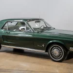 1968 Ford Mustang coupe in Highland Green with 1,033 original miles, offered at no reserve in the 2026 Gas Monkey Garage Collection on Bring a Trailer