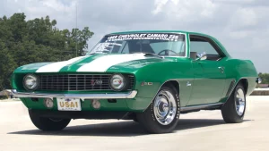 1969 Chevrolet Camaro Z/28 For Sale From GAA Classic Cars: Rally Green, 60K Actual Miles and NCRS Paperwork - featured image