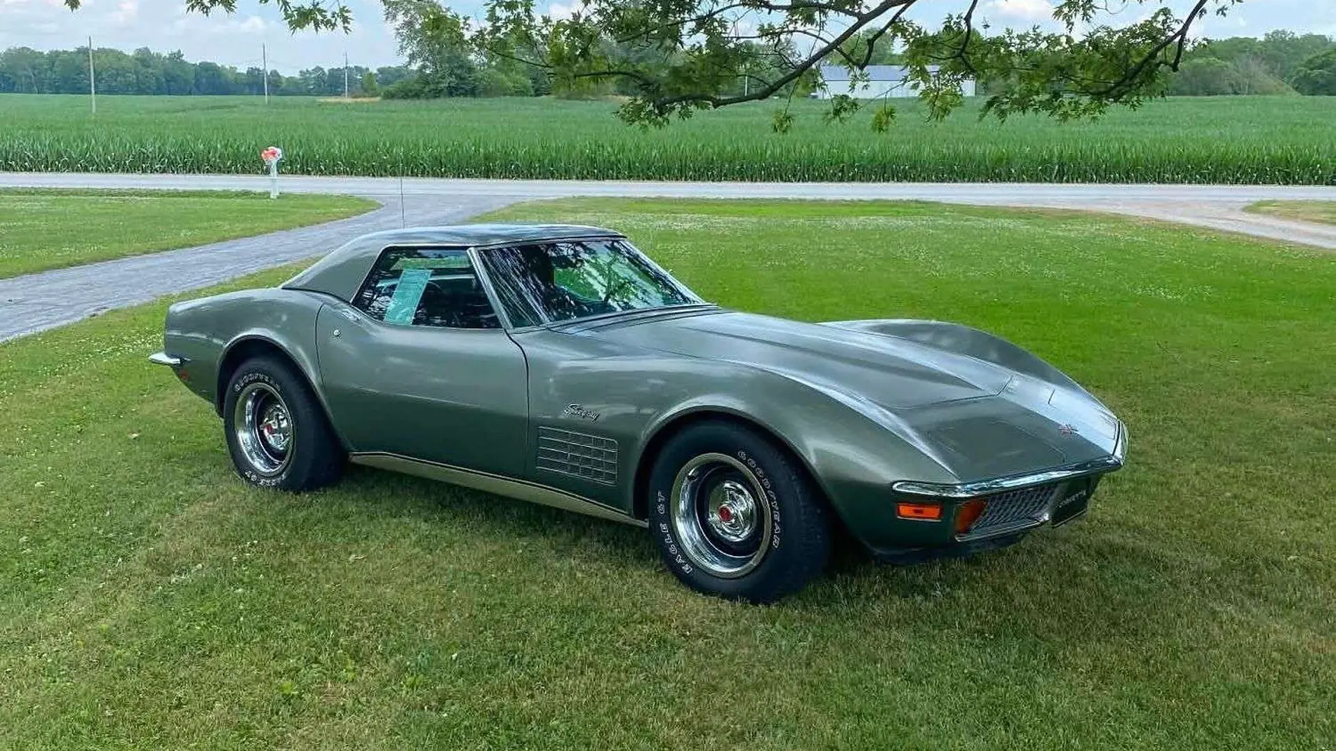 Original-Paint 1972 Chevrolet Corvette Convertible for Sale at Freije’s Fall Big Boy Toy Auction - featured image