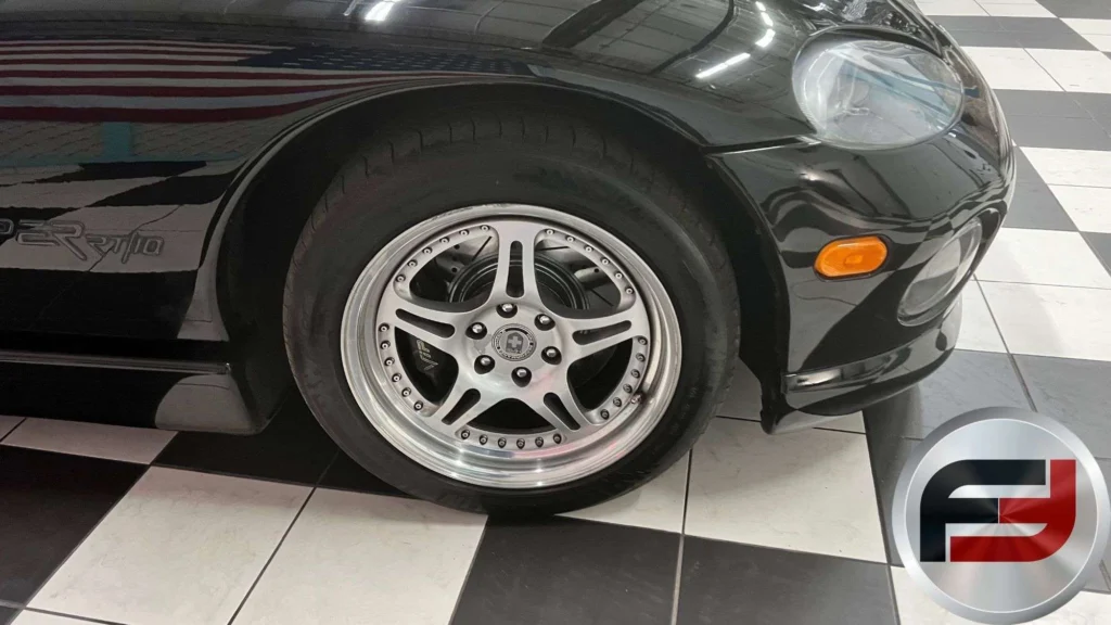 17-inch HRE wheel on 1996 Dodge Viper RT/10