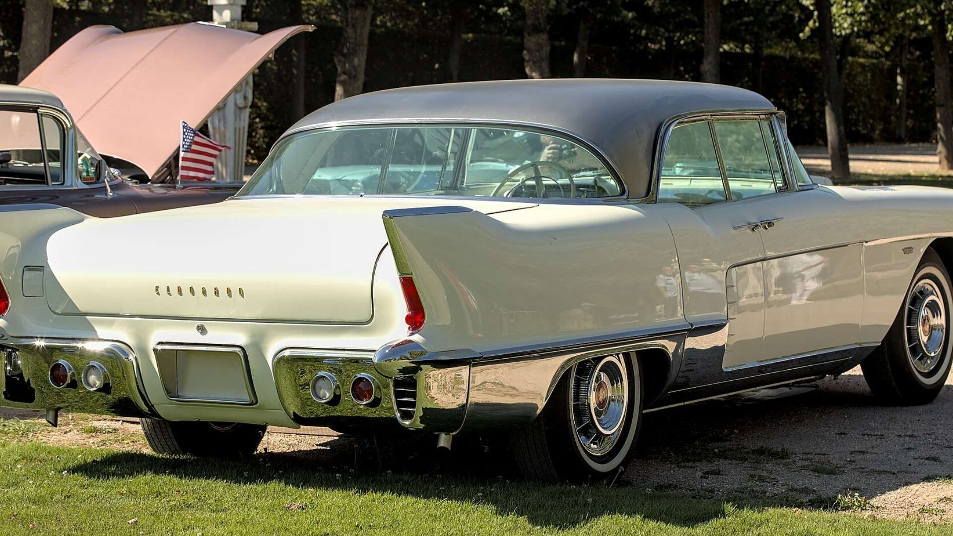 1958 Cadillac Eldorado Brougham at a classic car gathering