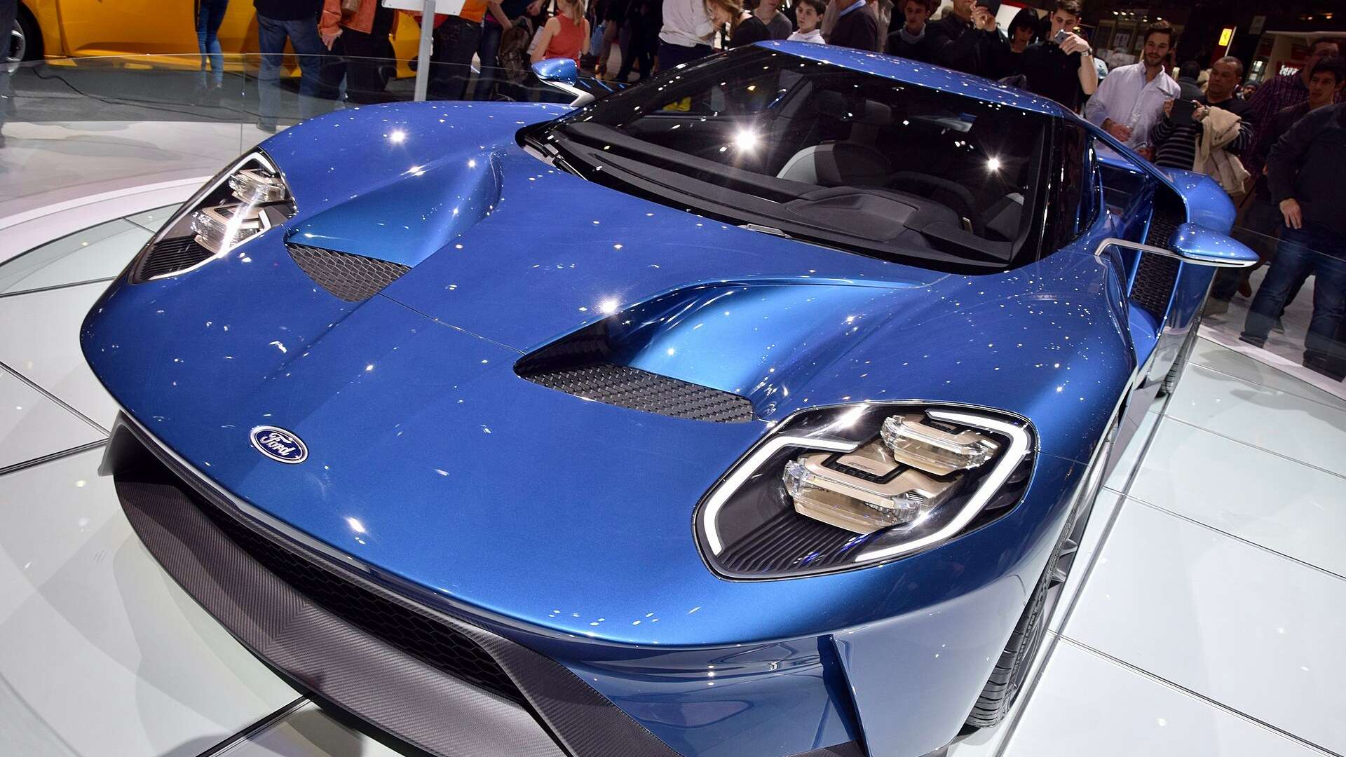 Second-generation Ford GT shown at the 2015 Geneva Motor Show