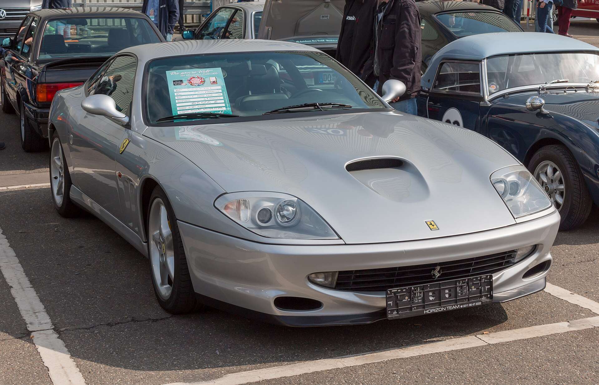 Ferrari 550 Maranello on display at Techno-Classica Essen 2018