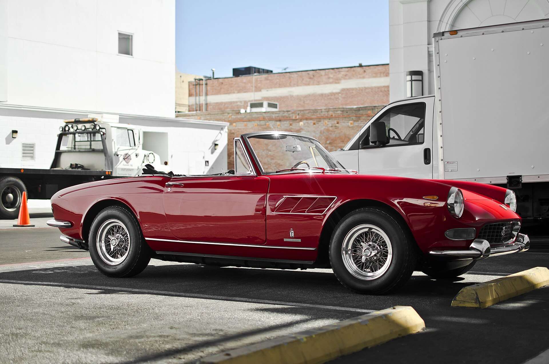 A 1965 Ferrari 275 GTS Pininfarina spider