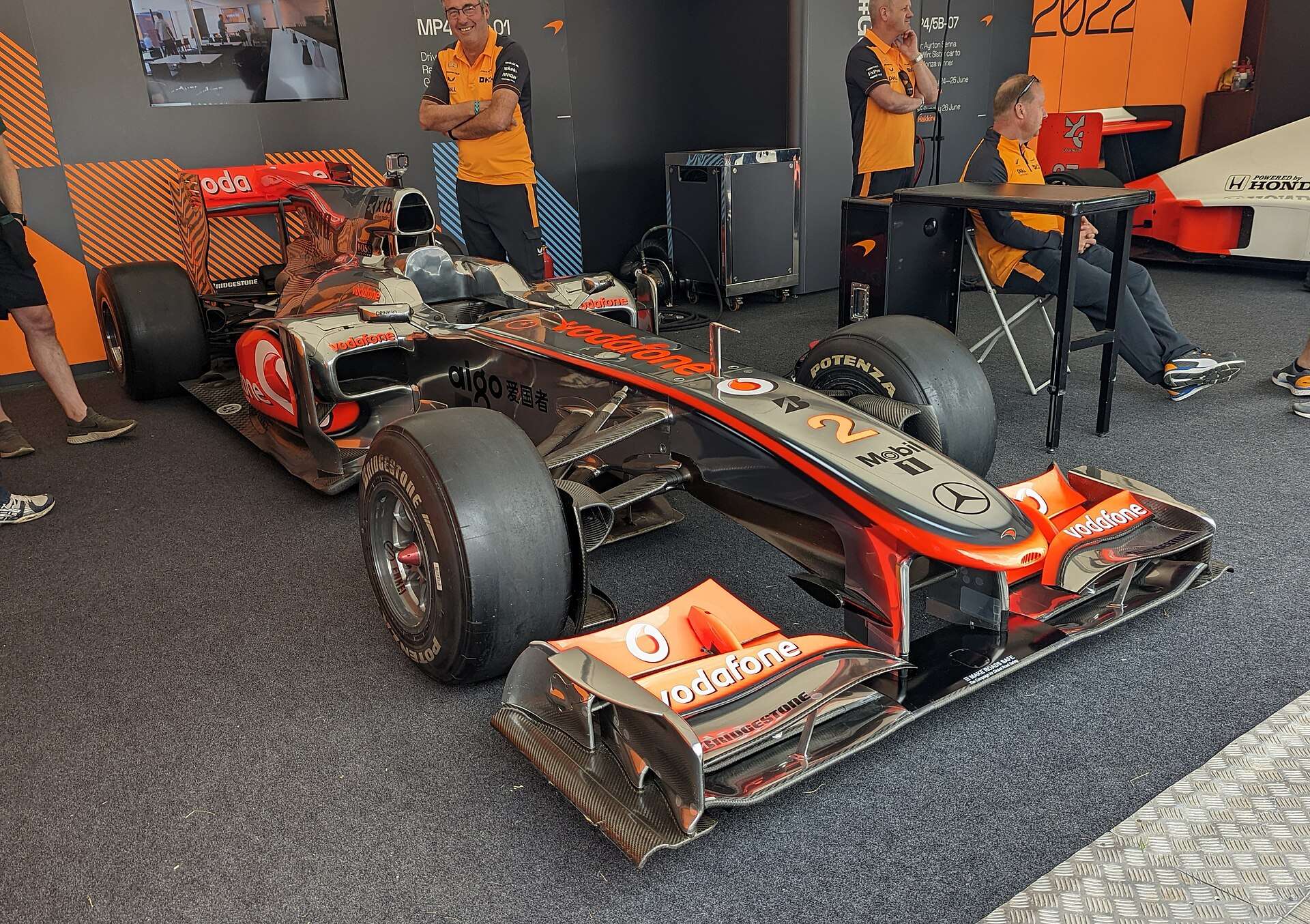 2012 McLaren MP4-27 Formula 1 car