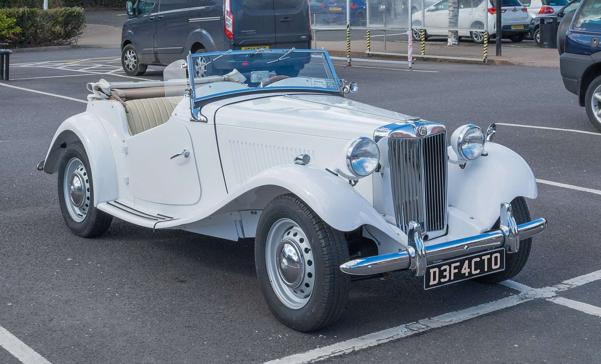 1953 MG TD front three-quarter