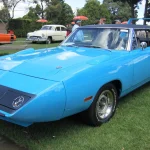 1970 Plymouth Superbird: Collector Spec Sheet 1970 Plymouth Road Runner Superbird with nose cone and tall rear wing