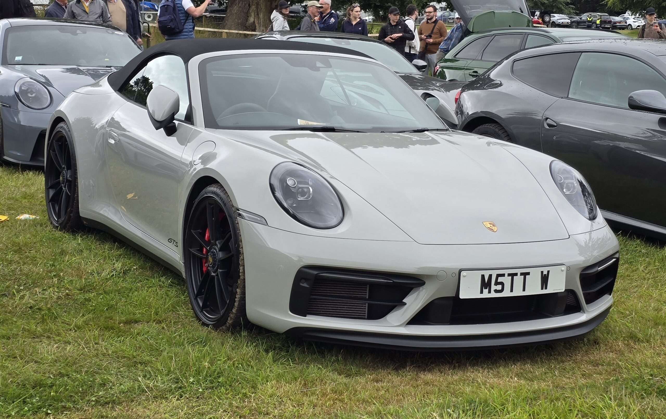 A 992-generation Porsche 911 Carrera GTS Cabriolet, the platform behind the America Edition sold at Fall Carlisle 2026