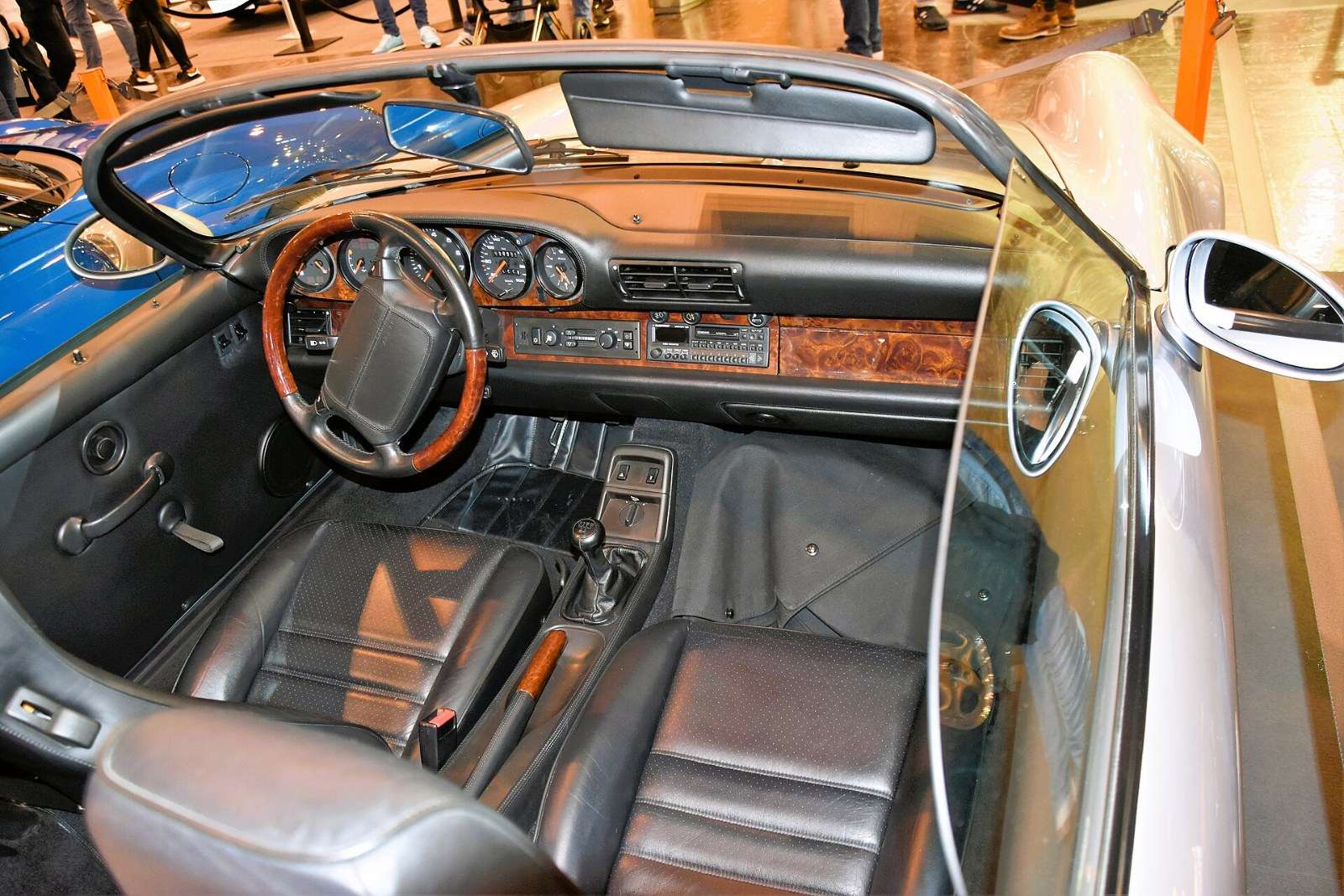 A 1994 Porsche 964 Speedster, front three-quarter view